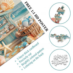 Seaside Shell Shop Jigsaw Puzzle 1000 Pieces