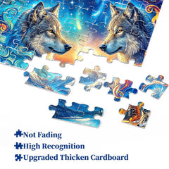Moon Wolves Jigsaw Puzzle 1000 Piece