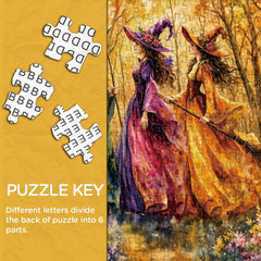 Twilight Witches Jigsaw Puzzle 1000 Pieces