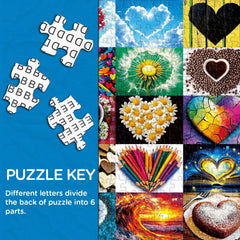 Love's Kaleidoscope Jigsaw Puzzle 1000 Pieces