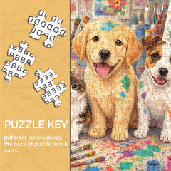 Pet Painters Jigsaw Puzzle 1000 Piece