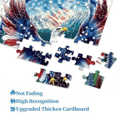 Glory of Freedom Eagle Jigsaw Puzzle 1000 Pieces