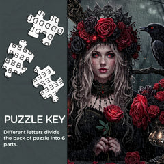 Eternal Night Rose Festival Jigsaw Puzzle 1000 Pieces