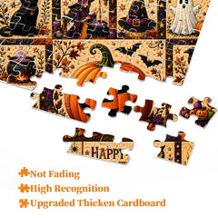 Halloween Quilt Jigsaw Puzzle 1000 Pieces