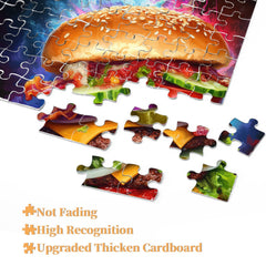 Delicious Hamburger Jigsaw Puzzle 1000 Pieces