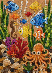 Button Sea Life Jigsaw Puzzle 1000 Pieces