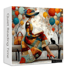 Quiet Reading Time Jigsaw Puzzle 1000 Pieces