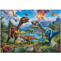 Roaring Volcano Jigsaw Puzzle 1000 Pieces