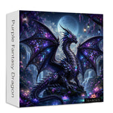 Puzzle Dragon Fantastique Violet 1000 Pièces