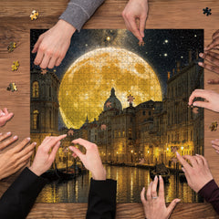 Nocturnal Venice Jigsaw Puzzle 1000 Pieces