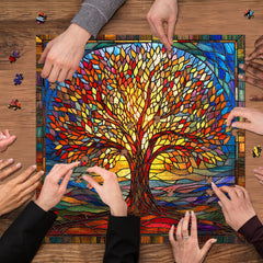 Vivid Tree of Life Jigsaw Puzzle 1000 Pieces