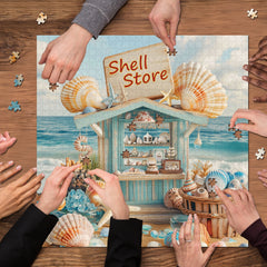 Seaside Shell Shop Jigsaw Puzzle 1000 Pieces