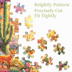 Fox's Desert Adventure Jigsaw Puzzle 1000 Piece