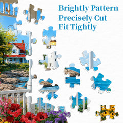 Sea-Kissed Lighthouse Jigsaw Puzzle 1000 Piece