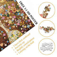 Wildflower Muse Jigsaw Puzzle 1000 Piece