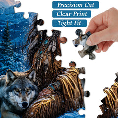 Winter Wolf Soul Jigsaw Puzzle 1000 Piece