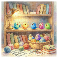 Cozy Book Chorus Jigsaw Puzzle 1000 Piece