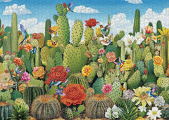 Puzzle en forme de fleur Oasis Bloom 1000 pièces