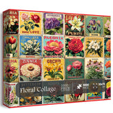 Floral Collage Jigsaw Puzzles 1000 Pieces
