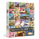 Puzzle Alphabet Cats de 1000 pièces