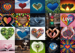 Puzzle d'amour partout 1000 pièces