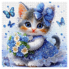 The Puzzle en 1000 pièces Le Chaton Saphir