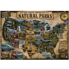 American Parks Jigsaw Puzzle 1000 Piece