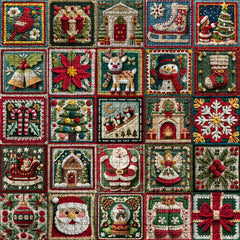 Joyaux puzzles de Noël joyeux 1000 pièces