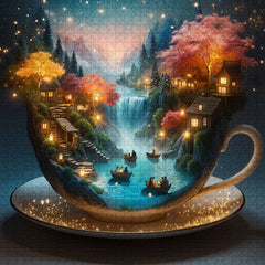 Teacup Fairyland Jigsaw Puzzle 1000 Pieces