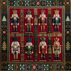 Exquisite Christmas Nutcrackers Jigsaw Puzzle 1000 Pieces