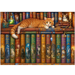 Magic Cat Lore Jigsaw Puzzle 1000 Piece