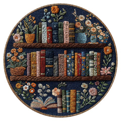 Casse-têtes Bibliothèque Florale 1000 Pièces