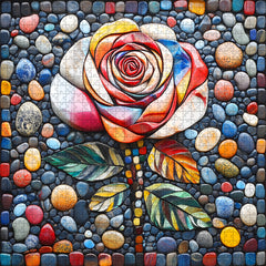 Blooming Stone Rose Puzzle 1000 Teile