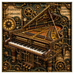 Clockwork Piano Jigsaw Puzzle 1000 Pieces