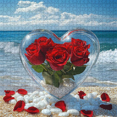 Heart Bloom Jigsaw Puzzle 1000 Pieces