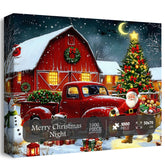 Merry Christmas Night Jigsaw Puzzle 1000 Piece