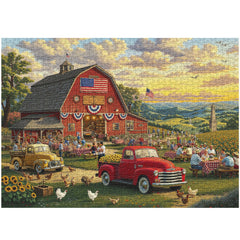 Farmside Freedom Jigsaw Puzzle 1000 Piece