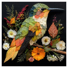 Leaf & Hummingbird Jigsaw Puzzle 1000 Pieces