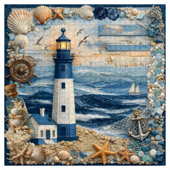 Puzzle de 1000 pièces phare et mer