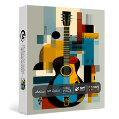 Puzzle de guitare d'art moderne 1000 pièces