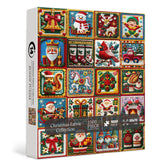 Christmas Fabric Collection Jigsaw Puzzle 1000 Piece