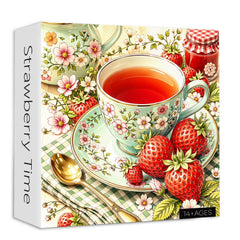 Strawberry Time Jigsaw Puzzle 1000 Piece