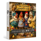 Chicken Garden Club Jigsaw Puzzle 1000 Pieces