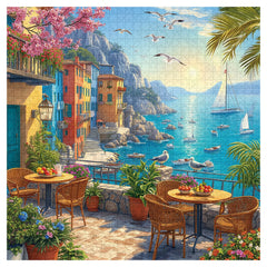 Mediterranean Afternoon Jigsaw Puzzle 1000 Pieces