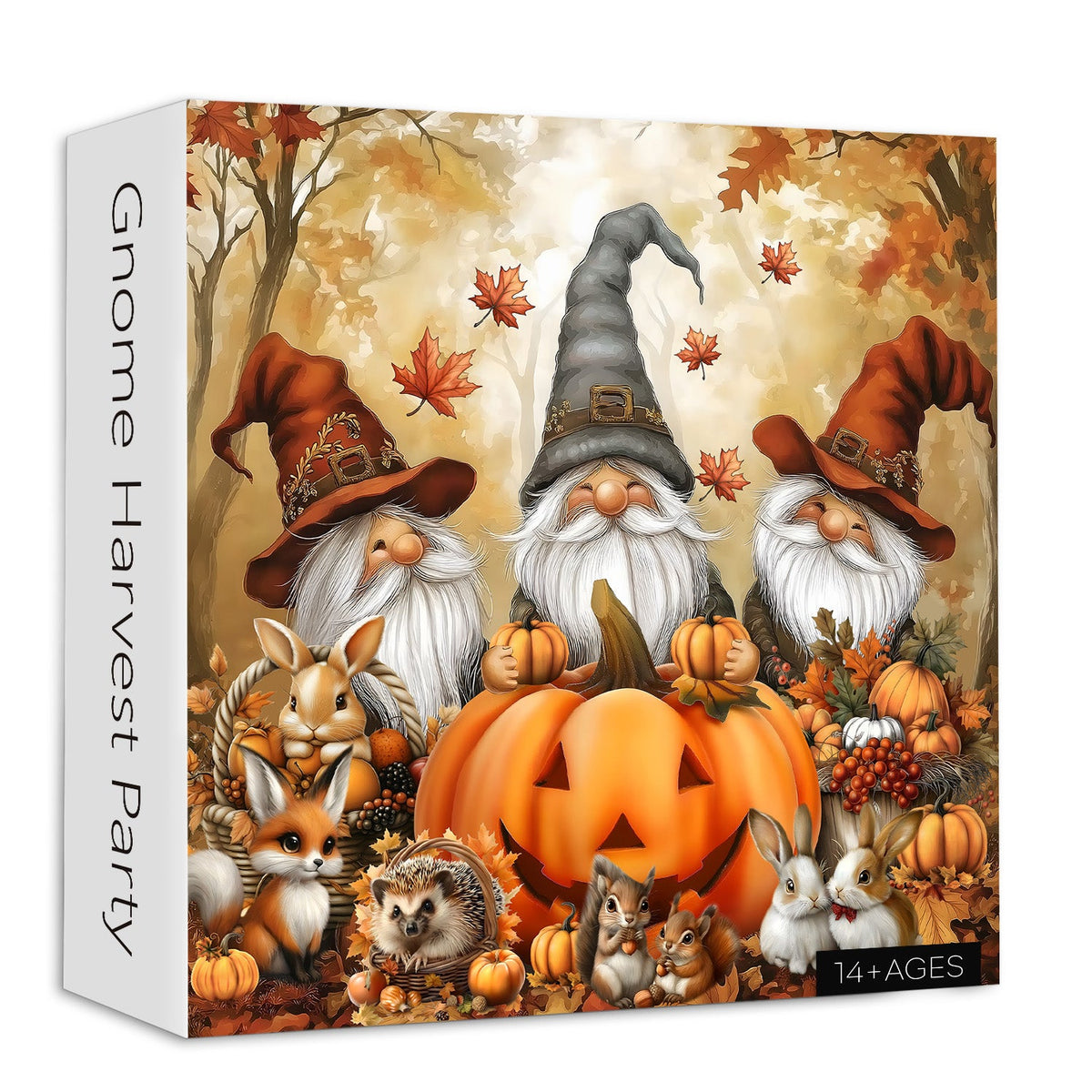 Gnome Harvest Party Jigsaw Puzzle 1000 Pieces