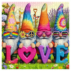Lovely Gnome Squad Puzzle de 1000 pièces