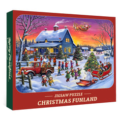 Weihnachts-Funland-Puzzle, 1000 Teile