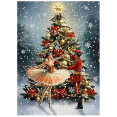 Starry Christmas Dance Jigsaw Puzzle 1000 Pieces