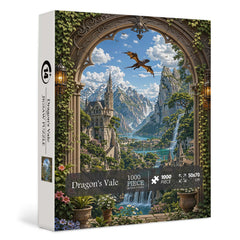 Dragon's Vale Jigsaw Puzzle 1000 Pieces
