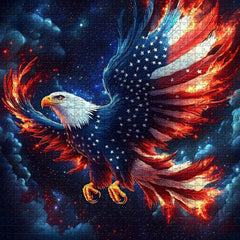 Puzzles en forme d'ailes de la liberté 1000 pièces